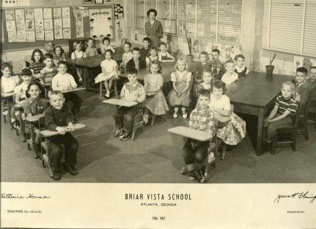 Briar Vista 1st Grade - 1956-1957