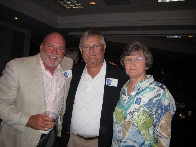 Dyer, coach Hixon and Rachel Counts (they forgot to smile)