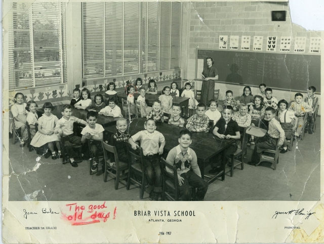 First Grade Briar Vista School
1956-1957