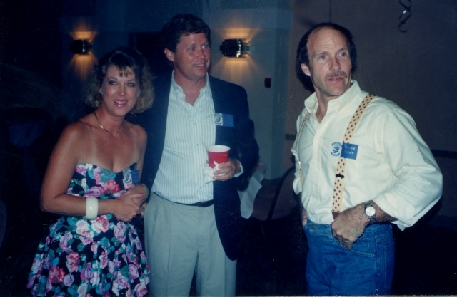 Sandy & Ed Rogers with Ronnie Kent