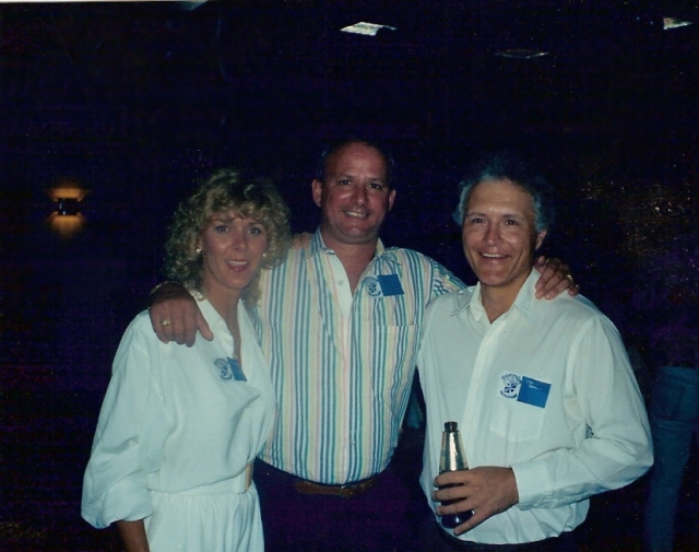 Kathy & Ricky Corless with Lester Scherer